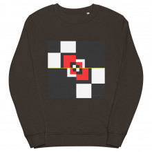Unisex organic sweatshirt Geometrie original dELLaS 2022