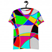 All-Over Print Men's Athletic T-shirt, T Shirt für Ihn, original dELLaS design  2023