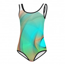 All-Over Print Kids Swimsuit   Farbenfroh